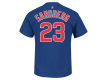Chicago Cubs Ryne Sandberg Majestic MLB Men s Cooperstown Player T Shirt