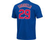 Chicago Cubs Jeff Samardzija Majestic MLB Men s Player T Shirt