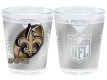 New Orleans Saints 3D Wrap Collector Glass