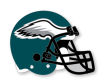Philadelphia Eagles Helmet Pin