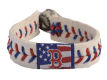 Boston Red Sox MLB Stars and Stripes Game Wear Bracelet