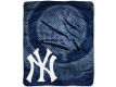 New York Yankees 50x60in Plush Throw Retro