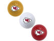 Kansas City Chiefs 3 pack Golf Ball Set
