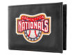 Washington Nationals Black Bifold Wallet