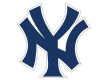 New York Yankees 6in Cap Logo Car Magnet