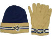 St. Louis Rams Reebok NFL Hat Glove Combo