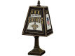 New Orleans Saints Art Glass Table Lamp