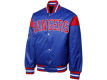 New York Rangers NHL Big League Satin Jacket