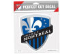 Montreal Impact Die Cut Color Decal 8in X 8in