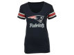 New England Patriots 47 NFL Wmns Off Campus Scoop Neck T Shirt