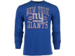 New York Giants 47 NFL Logo Scrum Long Sleeve T Shirt