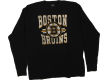 Boston Bruins NHL Logo Scrum Long Sleeve T Shirt