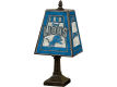 Detroit Lions Art Glass Table Lamp