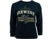 Milwaukee Brewers adidas MLB Youth Long Sleeve Vintage Thermal T Shirt