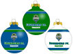 Seattle Sounders FC Glass Ball Ornament 3 Pack