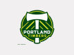Portland Timbers 4x4 Die Cut Decal Color