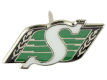 Saskatchewan Roughriders CFL Logo Pin