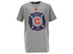 Chicago Fire adidas MLS Youth Primary Logo Climalite T Shirt