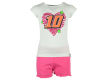 Danica Patrick NASCAR Toddler Girls Fun Power Shorts and T Shirt Outfit