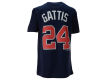 Atlanta Braves Evan Gattis MLB Youth Official Player T Shirt