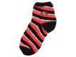 San Francisco 49ers Sleep Soft Candy Stripe Sock