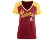 Washington Redskins 5th Ocean NFL Women s Double Pass T Shirt