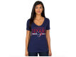 Houston Texans Authentic NFL Apparel NFL Women s Endzone T Shirt