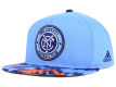 New York City FC adidas MLS 2015 Printed Snapback Cap