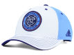 New York City FC adidas MLS 2015 Basic White Adjustable Cap