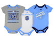 New York City FC adidas MLS Newborn 3 Goals Bodysuit Set