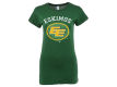 Edmonton Eskimos Canadian Graphics West CFL Women s Capsleeve T Shirt