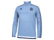 New York City FC adidas MLS Men s Pre Game Training Long Sleeve Shirt