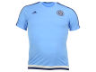 New York City FC adidas MLS Men s Pre Game Training Shirt