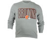 Cleveland Browns Mitchell and Ness NFL Men s Blank Fleece Crew Sweatshirt