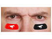 Calgary Stampeders 2 Pair Eyeblack Sticker
