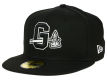 Gwinnett Braves New Era MiLB Black and White 59FIFTY Cap