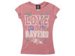 Baltimore Ravens 5th Ocean NFL Youth Girls Love Team T Shirt