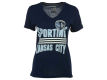 Sporting Kansas City adidas MLS Women s Middle Stripes T Shirt