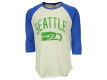 Seattle Seahawks Junk Food NFL Men s Red Zone Raglan T Shirt