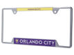 Orlando City SC Racing Metal License Frame