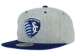 Sporting Kansas City Mitchell and Ness MLS Heather Fitted Cap