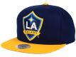 LA Galaxy Mitchell and Ness MLS 2 Tone XL Snapback Cap