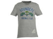 Seattle Sounders FC MLS Girls Middle Logo Scarf T Shirt