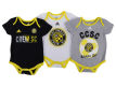 Columbus Crew SC MLS Newborn Hat Trick Creeper Set