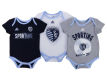 Sporting Kansas City MLS Newborn Hat Trick Creeper Set