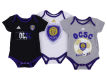 Orlando City SC MLS Infant Hat Trick Creeper Set