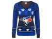 Toronto Blue Jays La Tilda MLB Women s Big Logo V Neck Sweater