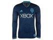 Seattle Sounders FC adidas MLS Men s Third Authentic Long Sleeve Jersey