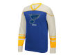 St. Louis Blues CCM NHL Men s Applique Crew Long Sleeve T Shirt