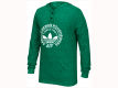 Saskatchewan Roughriders adidas CFL Henley Long Sleeve Hooded T Shirt